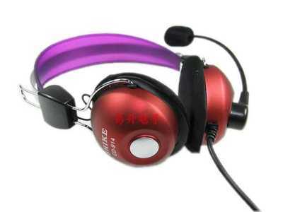 【厂家批发 适科SK-914 头戴式电脑耳机 电脑周边配件批发】价格,厂家,图片,耳机,横峰县易升电子经营部-